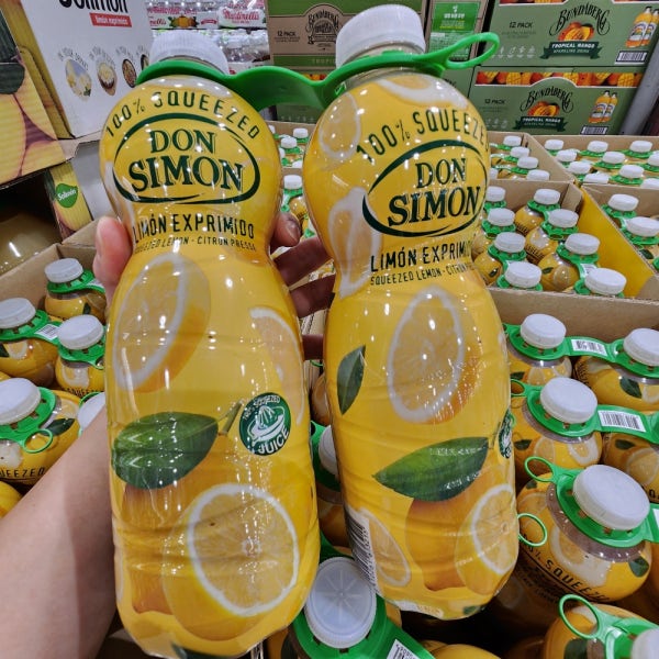 돈시몬 레몬즙 원액 100% 착즙 코스트코 레몬 주스 레몬수 레몬물 다이어트 하이볼 2L