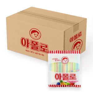 아폴로 추억의 불량식품 옛날 문방구 과자 36g x 20개 (1box)