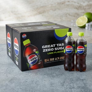 펩시콜라 제로 라임 500ml x 20개 업소용 가정용