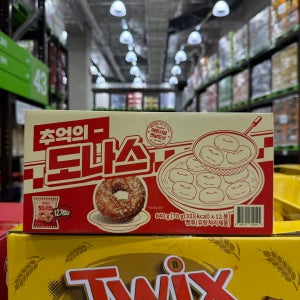 추억의 도나스 트레이더스 옛날 도너츠 도넛 문방구 피시방 70g x 12개