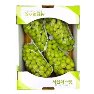[산지직송] 18brix 고당도 샤인머스켓 2kg, 4kg 당도선별 특품