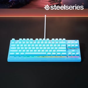 [국내정발] 스틸시리즈 APEX 3 TKL 아쿠아 영문 키보드