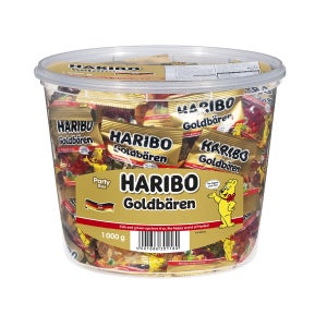 하리보 골드베렌 젤리 대용량 버킷 1000g 2개