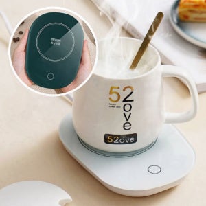 머그 보온 워머 받침대 온도유지 사무실 온열 USB 전기포트