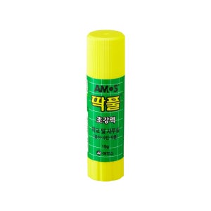 아모스 딱풀 15g 접착제 고체풀 문방풀 만능풀