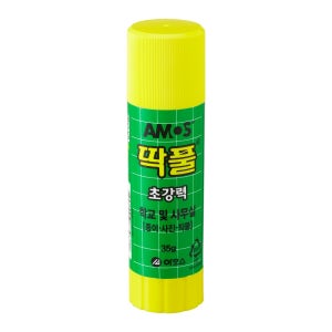 아모스 딱풀 35g 접착제 고체풀 문방풀 만능풀
