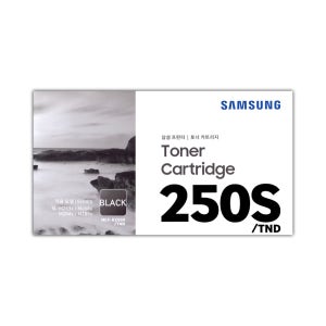 삼성전자 정품 프린터토너 MLT-K250S 검정 /TND