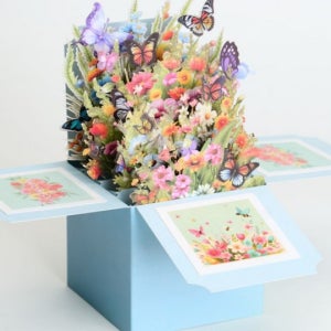꽃다발책 3D 꽃아트 입체 카드 시들지않는 선물용 인테리어 부케북