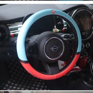 BMW 미니 컨트리맨 인테리어용 범용 호환성 유니크 패션 자동차 핸들커버
