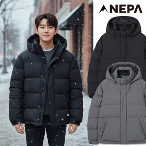 네파중량패딩 남성구스다운 프리미아 거위털 스테디셀러