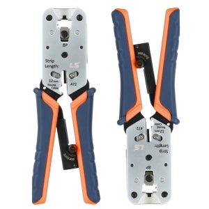 LS전선 랜툴 RJ45 커넥터 압착기 CAT5e CAT6 CAT7 플러그 잭 케이블 컷팅