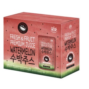 밸런스그로우 수박주스 230mlx10개입 코스트코 HPP 수박 여름 과즙 땡모반 음료