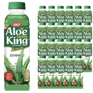 오케이에프 알로에 베라킹, 500ml, 24개
