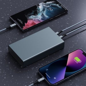 초고속충전 PD 100W 보조배터리 20000mAh 케이블포함 초고속보조배터리 아이폰 갤럭시 사용가능