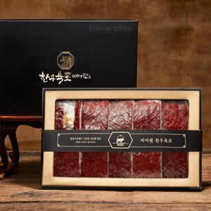 비어랜 최상급 한우 육포선물세트 350g