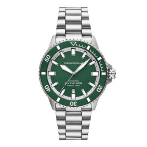 아르마니 AR60088 (Sea Explorer) 씨 익스프로어 다이버 남성 메탈시계