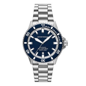 아르마니 AR60087 (Sea Explorer) 씨 익스프로어 다이버 남성 메탈시계