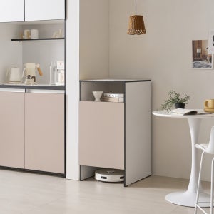 세니 로봇청소기 수납장 시리즈 선반도어형 500