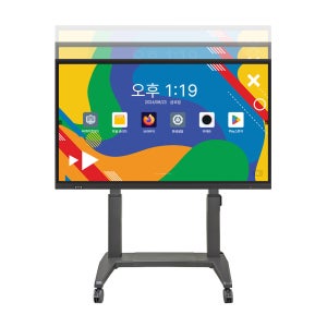 98인치 이하 TV, 모니터 높낮이 조절 이동형 전동 스탠드 거치대 / S-LS89