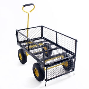 핫버튼 농사용 운반차 농업용 손수레 그루마 끌차 가정용 수레 핸들카