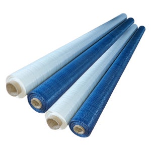 1300x200M 포장용 롤 천막지 텐텐지 바닥보양재 청색 보양