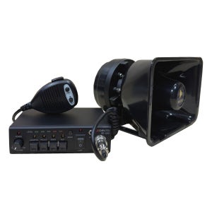 차량용앰프 싸이렌앰프 경찰사이렌 렉카차 앰뷸런스 SE500+사각50W+스피커선5M 세트