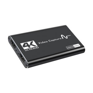 USB3.0 4K HDMI캡쳐보드 캡쳐카드 외장형 실시간 녹화 모니터링 노트북 PC 오디오