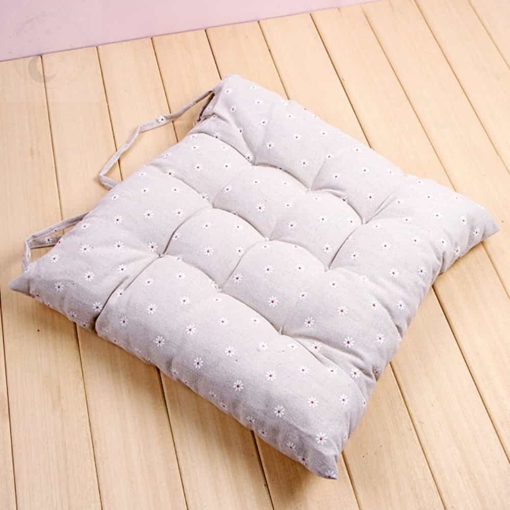 Lunamay 사무실의자방석 40cm 면마 쿠션 방석