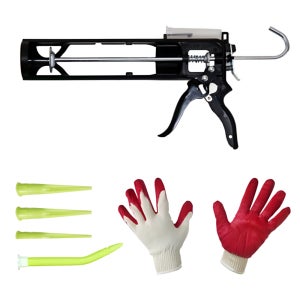 GP 미니건 미니 실리콘건 DIY 투엔티원 코킹 작업 실리콘총 1Set