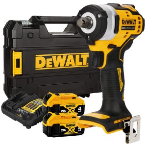 디월트 DCF911M2 무선 컴팩트 임팩 렌치 20V 충전공구 배터리(4.0) 2개 세트