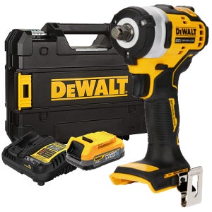 디월트 DCF911E1 무선 컴팩트 임팩 렌치 20V 충전공구 파워스택(1.7) 1개세트