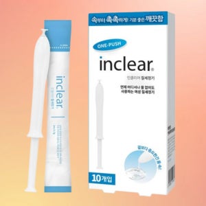 질세정기 약국 질세정제 인클리어 질세정기 자궁질염 쳥결관리, 17g 1개