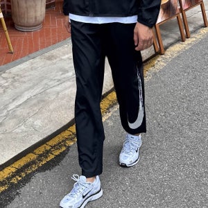 나이키 드라이핏 우븐 팬츠 기능성 남성 간절기 러닝 트레이닝 긴바지