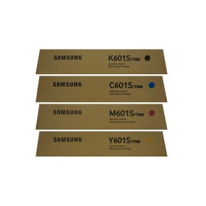 삼성 CLT-K601S 정품토너 SL-X6300LX X6250LX X6350LX 4색세트