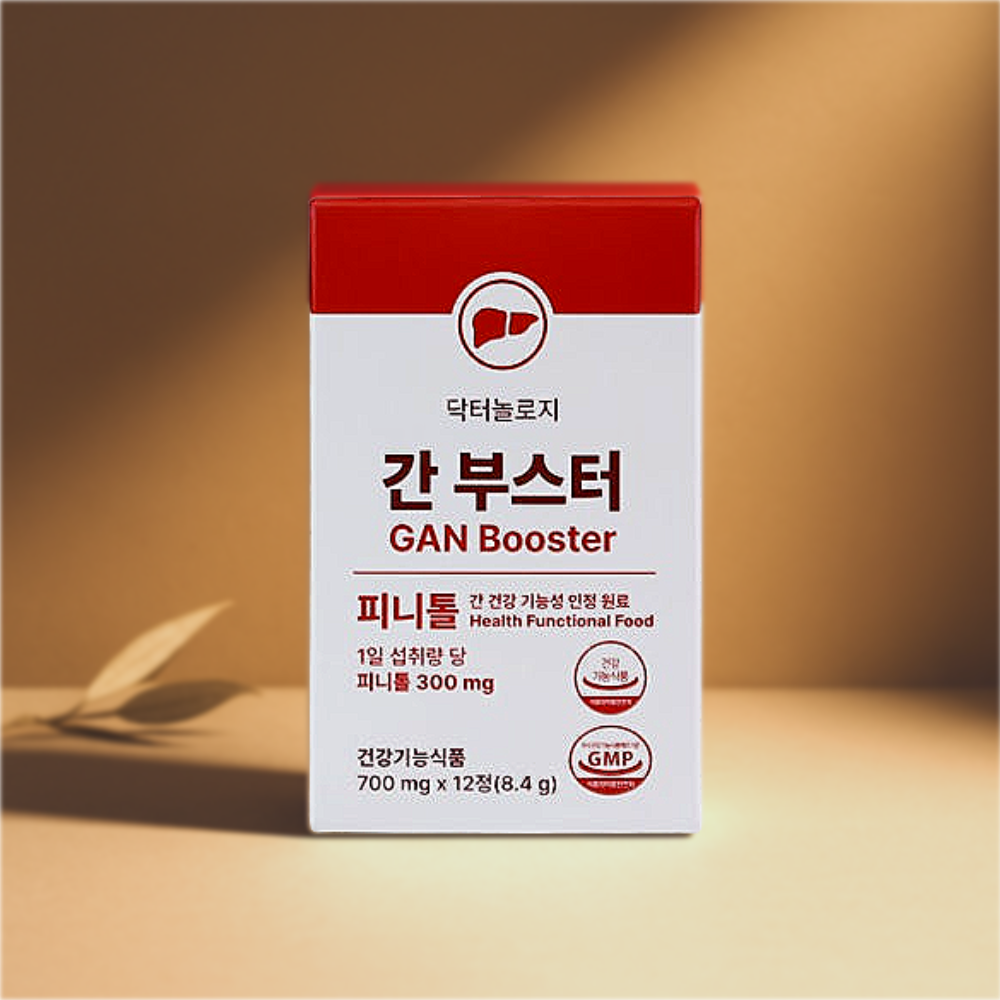 닥터놀로지 간부스터 <b>피니톨</b> 밀크씨슬 850mlg x 12정