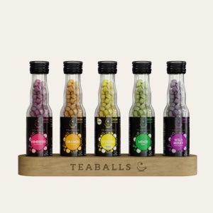 Teaballs 티볼즈 독일 압축 티볼 레인보우 티 5종 세트