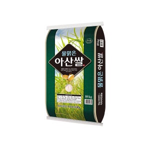 (25년 햅쌀/상등급) 물맑은 아산쌀 10kg, 1개