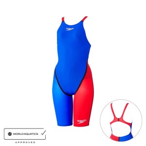 스피도 여자 선수 수영복 Fastskin PRO3 블루레드 SCW12101FBR 패스트스킨