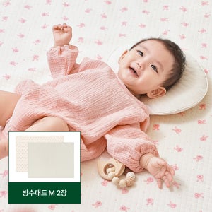 [N단독] 라비킷 아기 방수패드 M사이즈 (베이직/캐릭터) 2장