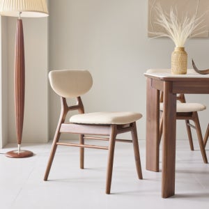 노바 유칼립투스 원목 포세린 세라믹 식탁세트 4인용 테이블+의자4, 1400mm, 월넛