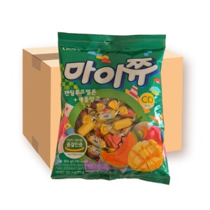 크라운 마이쮸 캔털루프멜론+애플망고 284g 10입