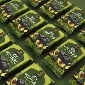 광천김선물세트 아보카도유김 4g 16봉 광천도시락김