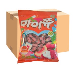크라운 마이쮸 핑크리치+써니피치 284g 10입