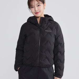 [디스커버리] 여성 티베른 튜브 구스다운 경량패딩 (BLACK) DWDJ84056