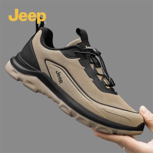 jeep 지프 남성화 2025년 신상품 통기성 메쉬 스포츠화 남성용 야외 경량 캐주얼 러닝화