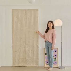 밀스턴 깔깔이방풍비닐 커튼 창문 현관 베란다 외풍차단 100x220