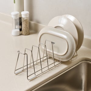 [모던하우스] 마이키친 스텐 접시꽂이 8칸 높은형