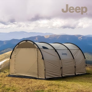 지프 텐트 배럭 대형 쉘터 거실형 패밀리 텐트