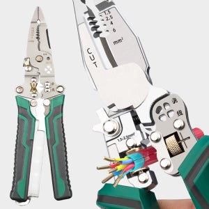 다기능 전선 탈피기 접이식 전압 테스터 드라이버 및 와이어 스트리퍼