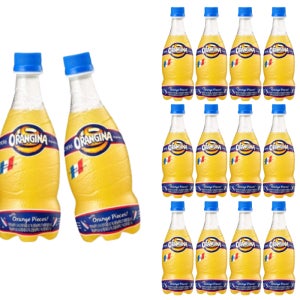 상큼한 스파크링 오랑지나 420ml 12개 오렌지 과즙 탄산 음료